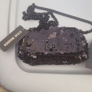 sequence black purse Steve madden